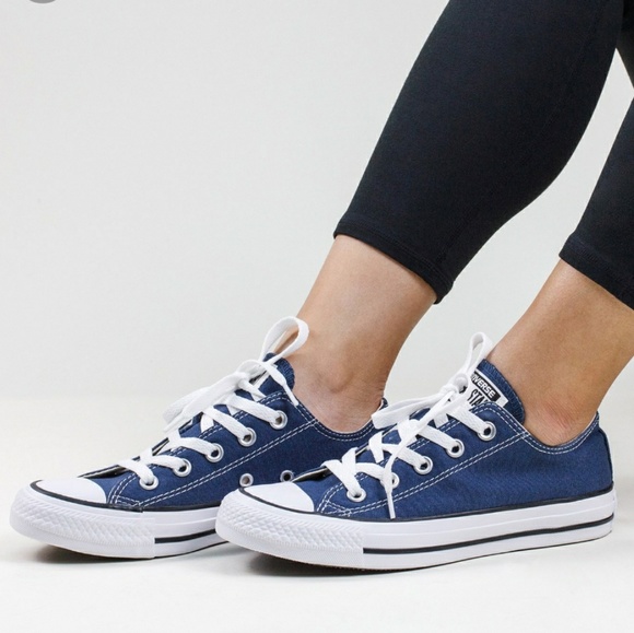 Converse Shoes - Unisex Chuck Taylor All Star Navy Low Cut Converse